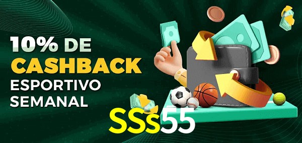 10% de bônus de cashback na SSs55